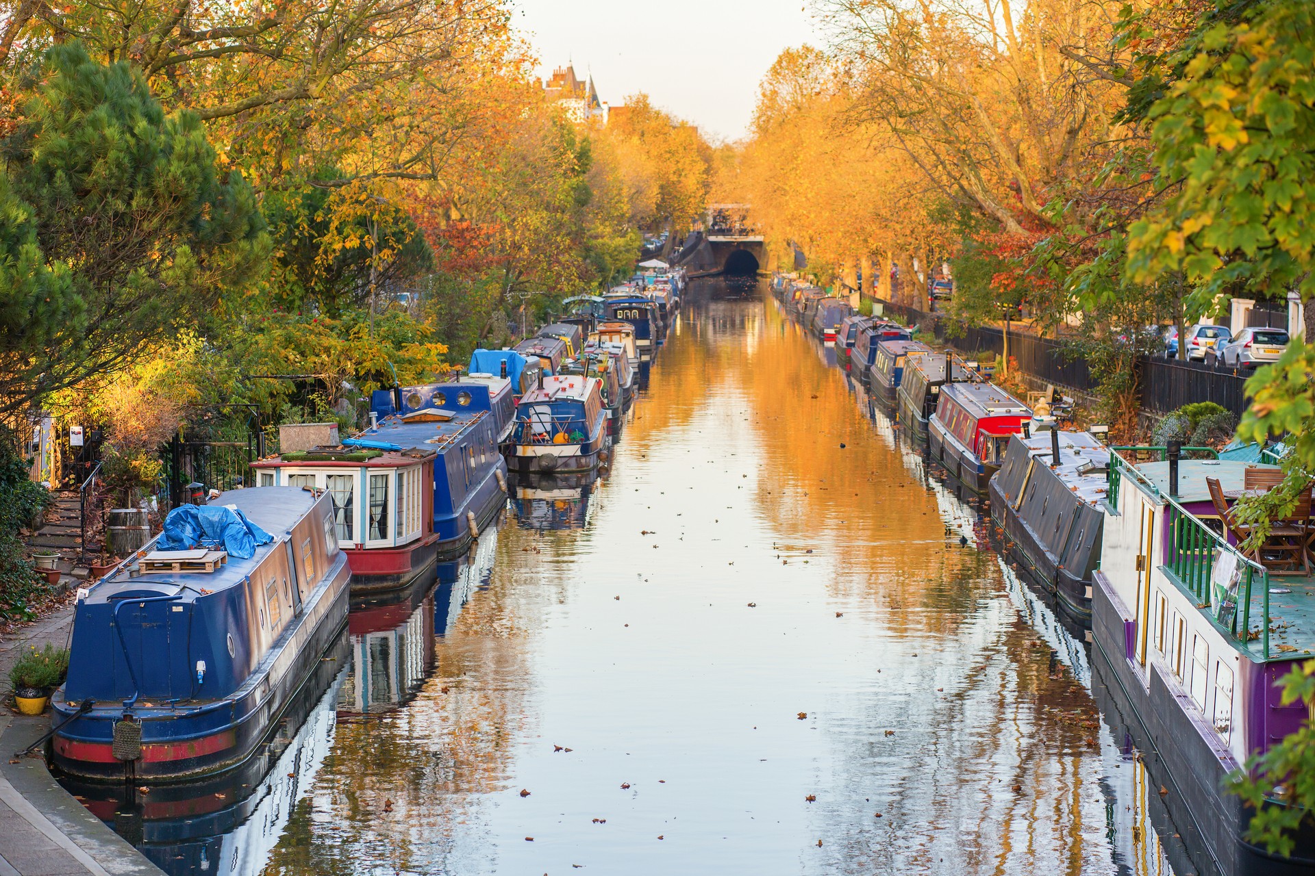 Little Venice district in West London